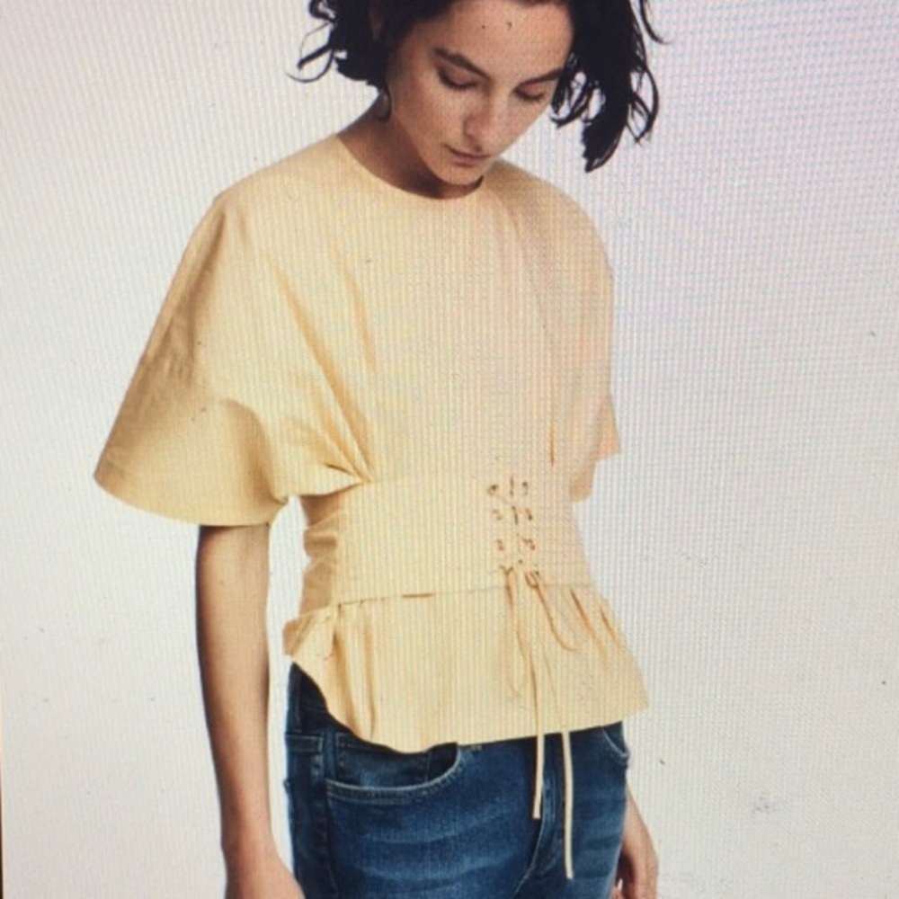 H&M corset top
